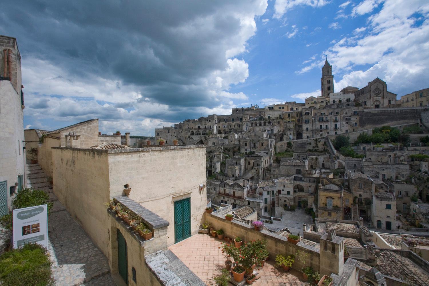 L'Hotel In Pietra Matera Exterior photo